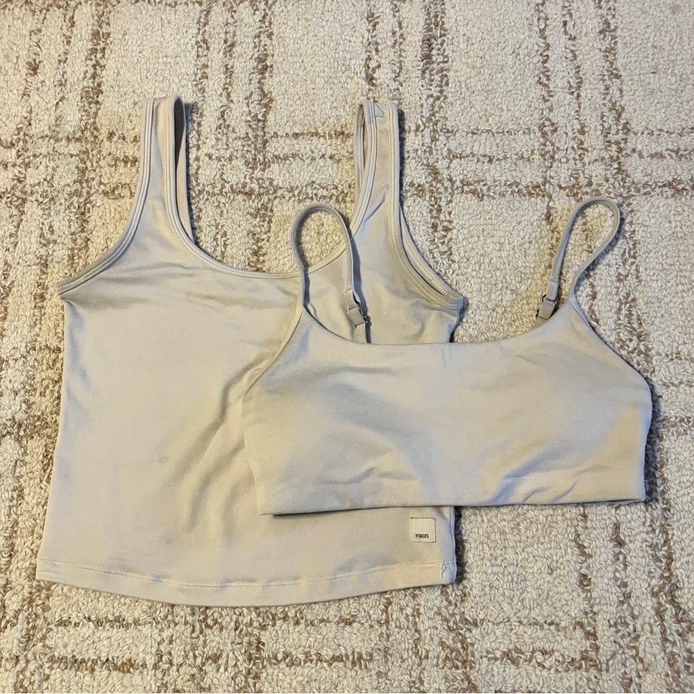 Vuori halo tank and sports bra